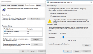 windows 10 enable previous versions