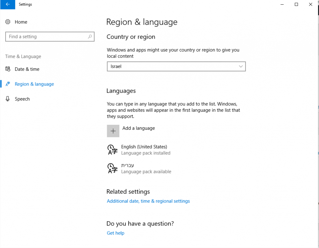 How To Reset input Language and Bar settings on Windows 10 – It`s ...