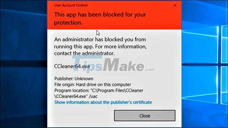 Windows 11 ‘This app has been blocked for your protection’ error – It`s ...